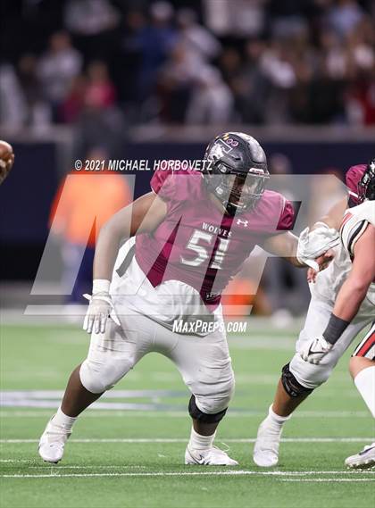 Thumbnail 2 in Lovejoy vs. Mansfield Timberview (UIL 5A Region Semifinals) photogallery.
