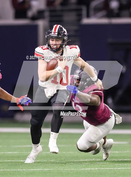 Thumbnail 3 in Lovejoy vs. Mansfield Timberview (UIL 5A Region Semifinals) photogallery.