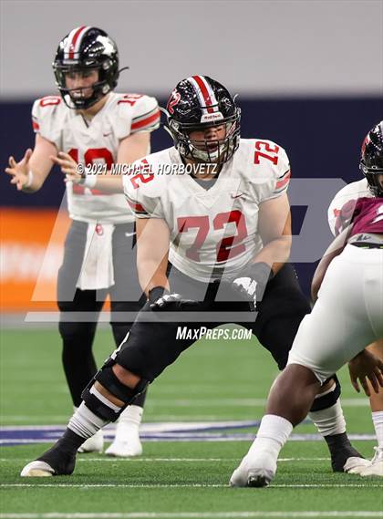 Thumbnail 1 in Lovejoy vs. Mansfield Timberview (UIL 5A Region Semifinals) photogallery.