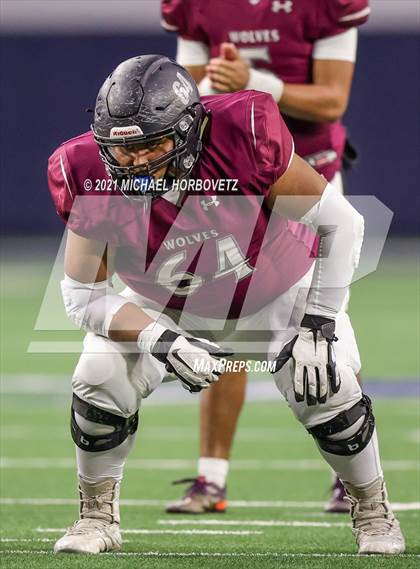 Thumbnail 1 in Lovejoy vs. Mansfield Timberview (UIL 5A Region Semifinals) photogallery.
