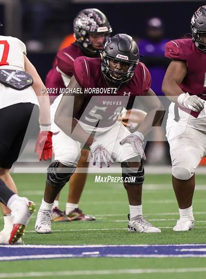 Thumbnail 3 in Lovejoy vs. Mansfield Timberview (UIL 5A Region Semifinals) photogallery.