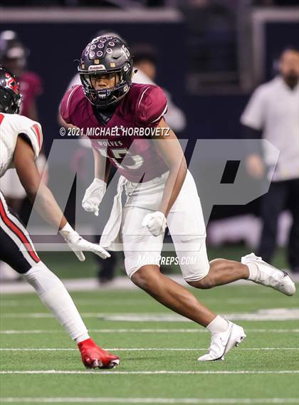 Thumbnail 2 in Lovejoy vs. Mansfield Timberview (UIL 5A Region Semifinals) photogallery.
