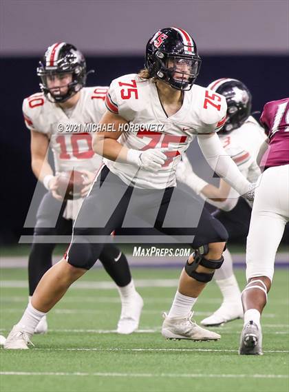 Thumbnail 1 in Lovejoy vs. Mansfield Timberview (UIL 5A Region Semifinals) photogallery.