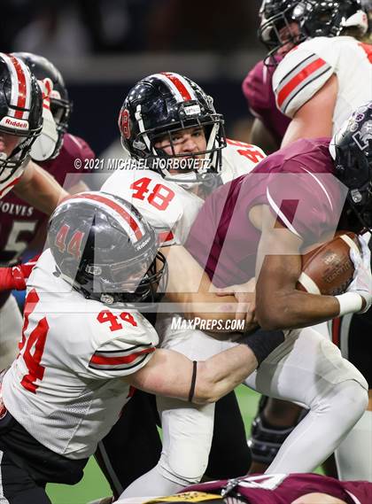 Thumbnail 3 in Lovejoy vs. Mansfield Timberview (UIL 5A Region Semifinals) photogallery.
