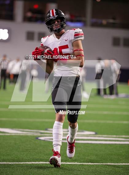 Thumbnail 3 in Lovejoy vs. Mansfield Timberview (UIL 5A Region Semifinals) photogallery.
