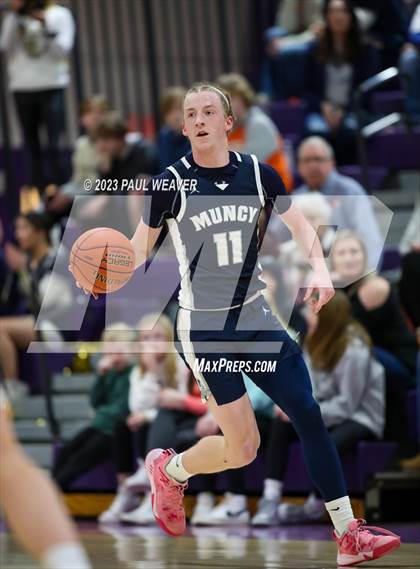Thumbnail 2 in Muncy vs. Northwest Area (PIAA District IV 2A Semi-final) photogallery.