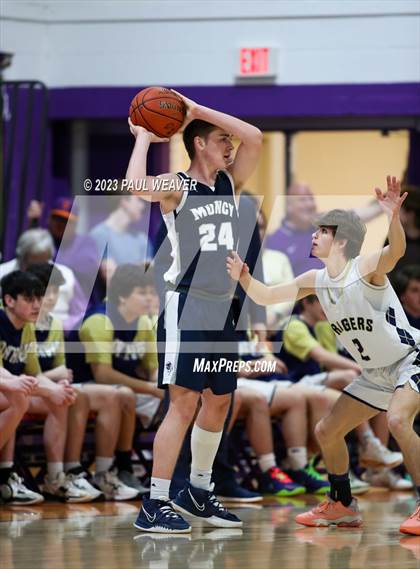 Thumbnail 2 in Muncy vs. Northwest Area (PIAA District IV 2A Semi-final) photogallery.