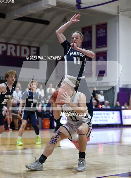 Thumbnail 3 in Muncy vs. Northwest Area (PIAA District IV 2A Semi-final) photogallery.