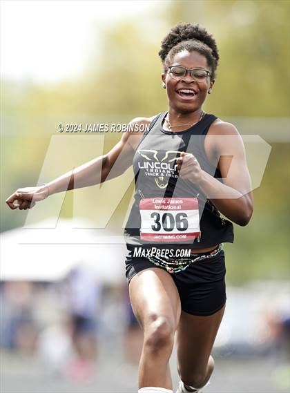 Thumbnail 3 in Lewis James Invitational (100 Meter Final) photogallery.