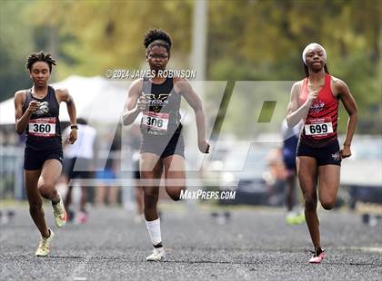 Thumbnail 2 in Lewis James Invitational (100 Meter Final) photogallery.