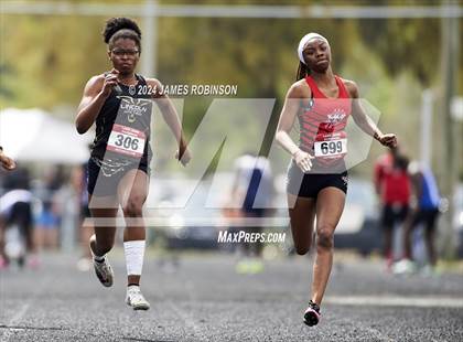 Thumbnail 2 in Lewis James Invitational (100 Meter Final) photogallery.