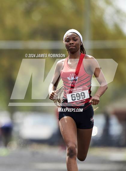 Thumbnail 3 in Lewis James Invitational (100 Meter Final) photogallery.