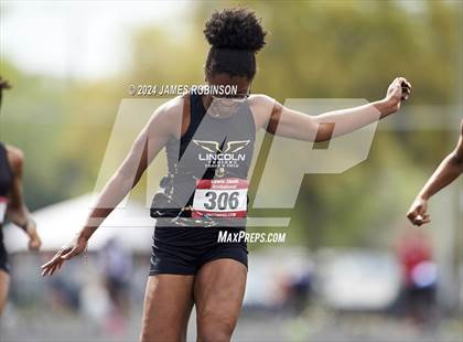 Thumbnail 3 in Lewis James Invitational (100 Meter Final) photogallery.