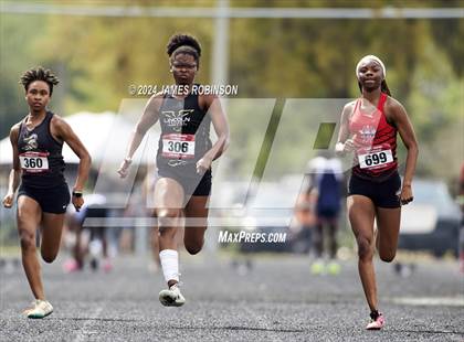 Thumbnail 3 in Lewis James Invitational (100 Meter Final) photogallery.