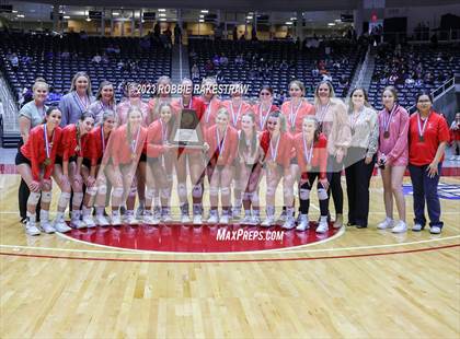 Thumbnail 3 in Columbus vs. Gunter (UIL 3A Volleyball Semifinal Medal Ceremony) photogallery.