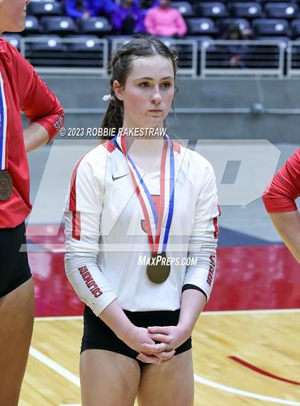 Thumbnail 1 in Columbus vs. Gunter (UIL 3A Volleyball Semifinal Medal Ceremony) photogallery.