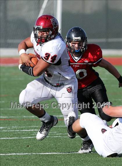 Thumbnail 3 in Valley Christian @ Salesian (CIF NCS D4 Playoffs) photogallery.