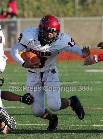 Thumbnail 2 in Valley Christian @ Salesian (CIF NCS D4 Playoffs) photogallery.