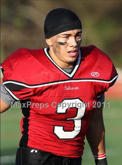 Thumbnail 3 in Valley Christian @ Salesian (CIF NCS D4 Playoffs) photogallery.