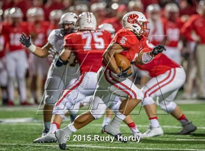 Thumbnail 1 in Cypress Ranch vs. Katy (UIL 6A D2 Area Playoff) photogallery.