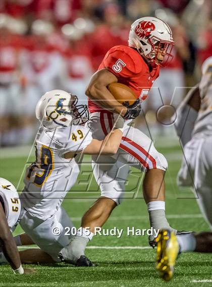 Thumbnail 3 in Cypress Ranch vs. Katy (UIL 6A D2 Area Playoff) photogallery.
