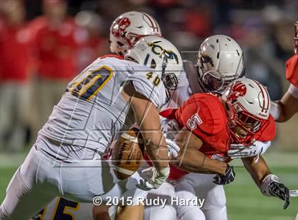 Thumbnail 3 in Cypress Ranch vs. Katy (UIL 6A D2 Area Playoff) photogallery.