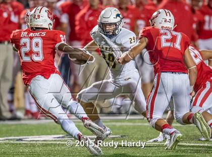 Thumbnail 3 in Cypress Ranch vs. Katy (UIL 6A D2 Area Playoff) photogallery.