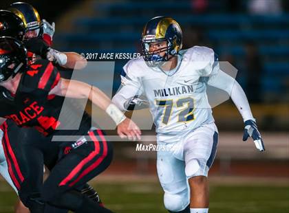 Thumbnail 2 in Grace Brethren vs. Millikan (CIFSS Div 8 Quarterfinal) photogallery.