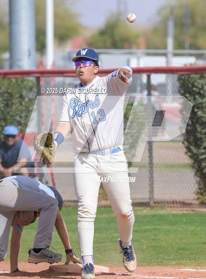 Thumbnail 3 in Warren vs. Poston Butte (Pinon/Huffman Memorial Invitational) photogallery.