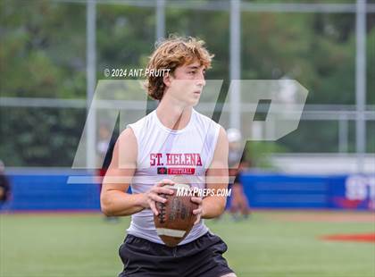 Thumbnail 1 in St. Helena vs Novato (D1 Bound Academy 7 on 7 Tournament) photogallery.