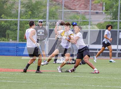 Thumbnail 3 in St. Helena vs Novato (D1 Bound Academy 7 on 7 Tournament) photogallery.