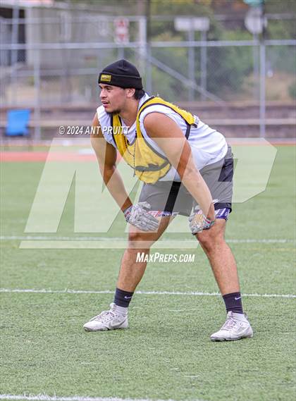 Thumbnail 1 in St. Helena vs Novato (D1 Bound Academy 7 on 7 Tournament) photogallery.
