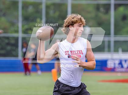Thumbnail 1 in St. Helena vs Novato (D1 Bound Academy 7 on 7 Tournament) photogallery.