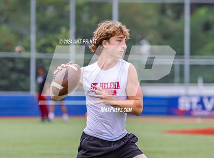 Thumbnail 3 in St. Helena vs Novato (D1 Bound Academy 7 on 7 Tournament) photogallery.