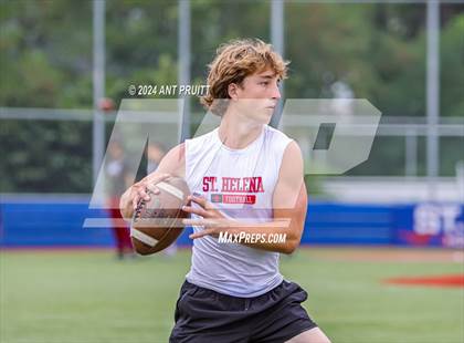 Thumbnail 2 in St. Helena vs Novato (D1 Bound Academy 7 on 7 Tournament) photogallery.