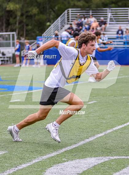 Thumbnail 3 in St. Helena vs Novato (D1 Bound Academy 7 on 7 Tournament) photogallery.