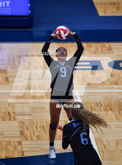 Thumbnail 2 in Harlan Vs Boerne (NISD Volleyball Tournament) photogallery.