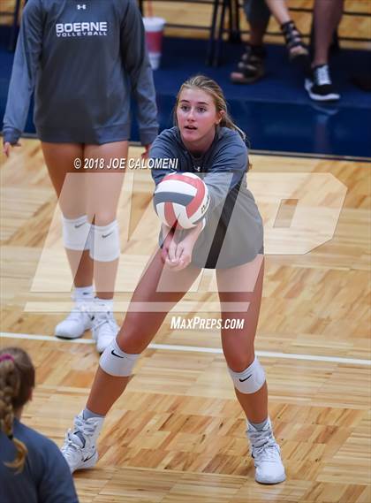 Thumbnail 3 in Harlan Vs Boerne (NISD Volleyball Tournament) photogallery.