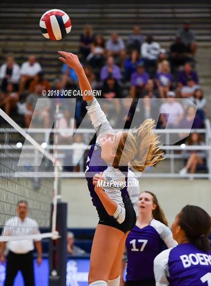 Thumbnail 3 in Harlan Vs Boerne (NISD Volleyball Tournament) photogallery.