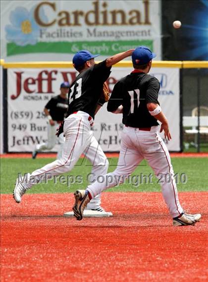 Thumbnail 1 in Holy Cross vs. Conner (Ninth Region Tournament) photogallery.