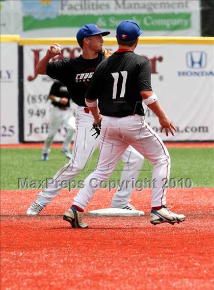 Thumbnail 3 in Holy Cross vs. Conner (Ninth Region Tournament) photogallery.