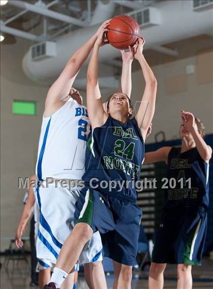 Thumbnail 2 in Bishop vs Del Norte (So Cal Holiday Prep Classic) photogallery.