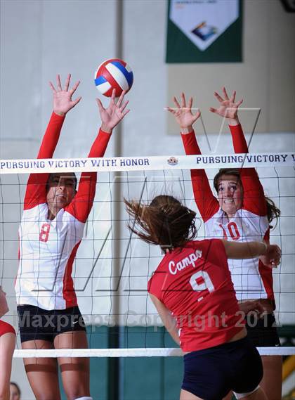 Thumbnail 3 in Cathedral Catholic vs. Campolindo (CIF State D3 Final) photogallery.