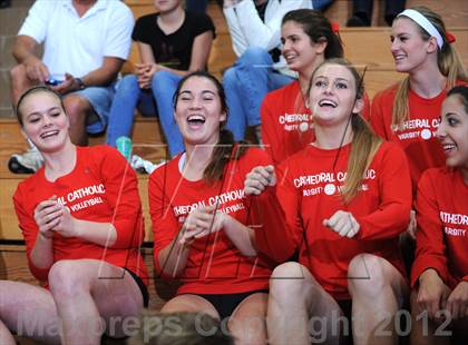 Thumbnail 3 in Cathedral Catholic vs. Campolindo (CIF State D3 Final) photogallery.