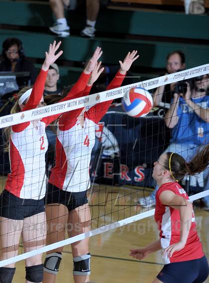 Thumbnail 3 in Cathedral Catholic vs. Campolindo (CIF State D3 Final) photogallery.