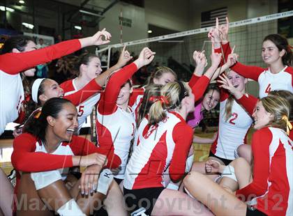 Thumbnail 2 in Cathedral Catholic vs. Campolindo (CIF State D3 Final) photogallery.