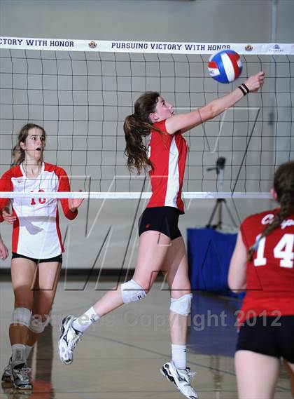 Thumbnail 3 in Cathedral Catholic vs. Campolindo (CIF State D3 Final) photogallery.