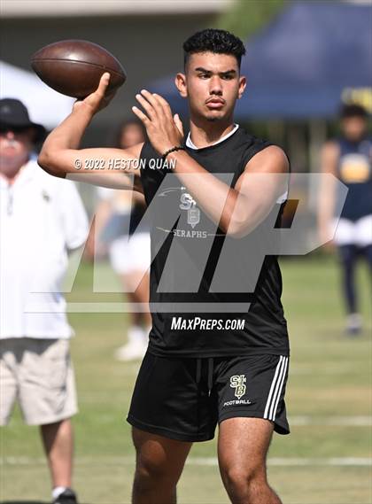 Thumbnail 2 in St. Bonaventure vs. Millikan (South County Tournament) photogallery.