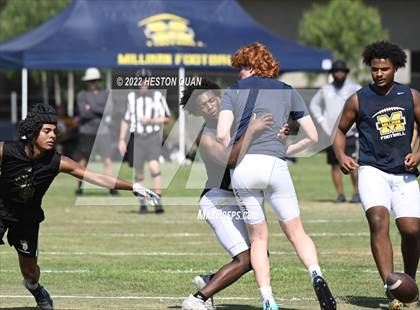 Thumbnail 2 in St. Bonaventure vs. Millikan (South County Tournament) photogallery.