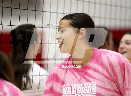 Thumbnail 1 in Show Low vs ALA - Ironwood (The Florence VB Invitational) photogallery.